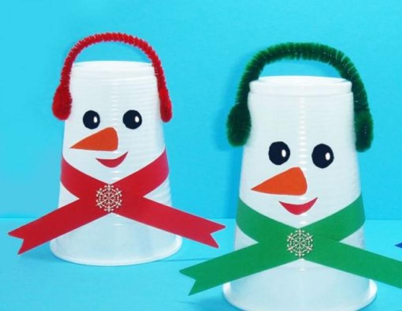 Из чего можно сделать снеговика в сад. Снеговик своими руками на новый год из подручных материалов. Мастер — класс по изготовлению снеговика из шаров