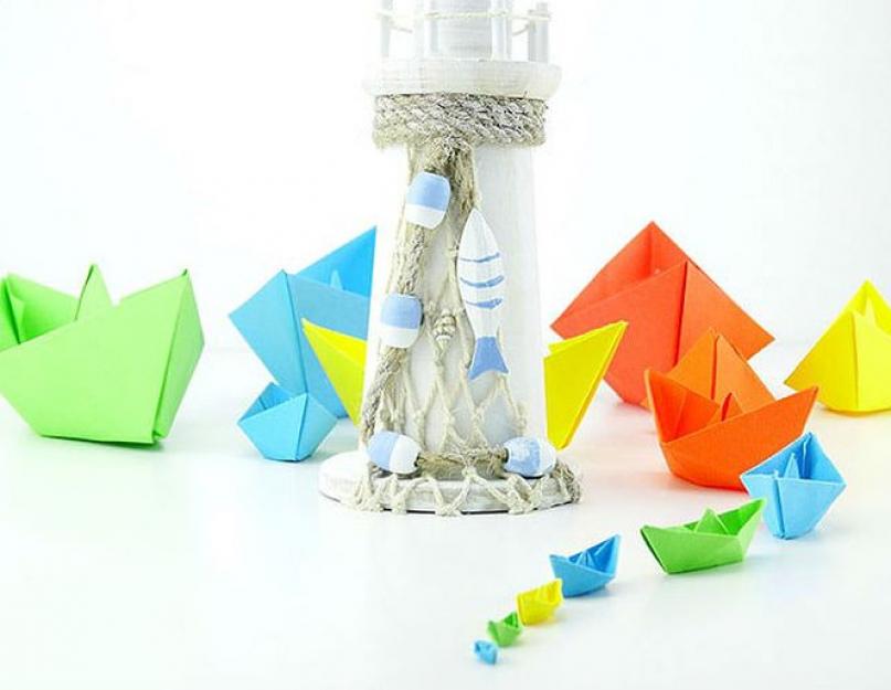 Оригами из обычной бумаги сделать как. Оригами для начинающих. Осенний листок: пошаговый мастер-класс с фото. Видео: Оригами сладости из бумаги