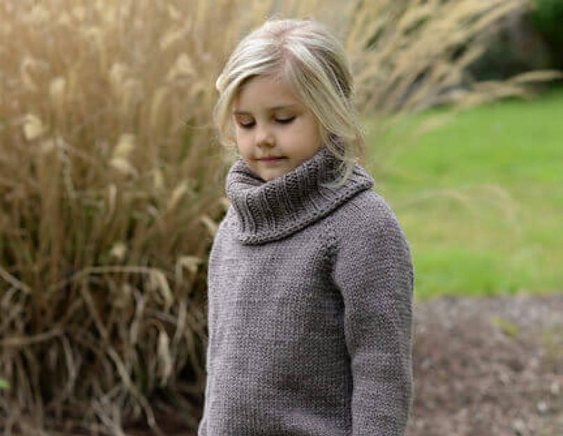Вязание девочке 8 лет. Вязание для девочек спицами. Правая половинка переда