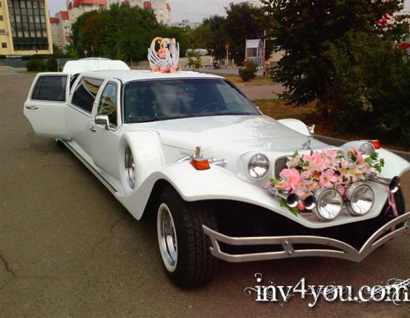Машина в аренду на свадьбу: какие машины выбирают и почем. Автомобиль для свадьбы На свадебной машине по городу