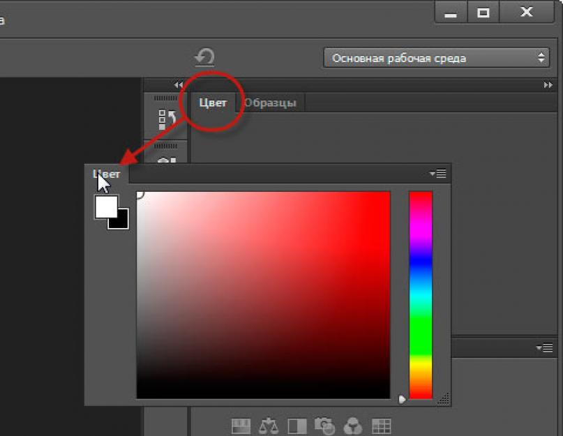 Описание и использование палитры Kuler в фотошопе. Как подобрать цвет Photoshop cs6 цветовой круг
