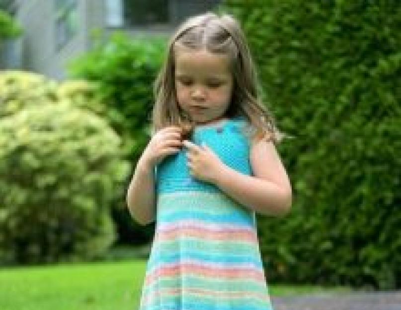 Вязание платья для девочки 1 5 года. Платья для девочек спицами. Для процесса понадобится