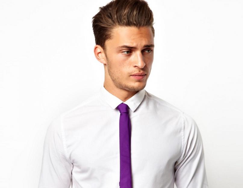 Модные галстуки для мужчин. Модные мужские галстуки этого сезона Какой узел галстука в моде год