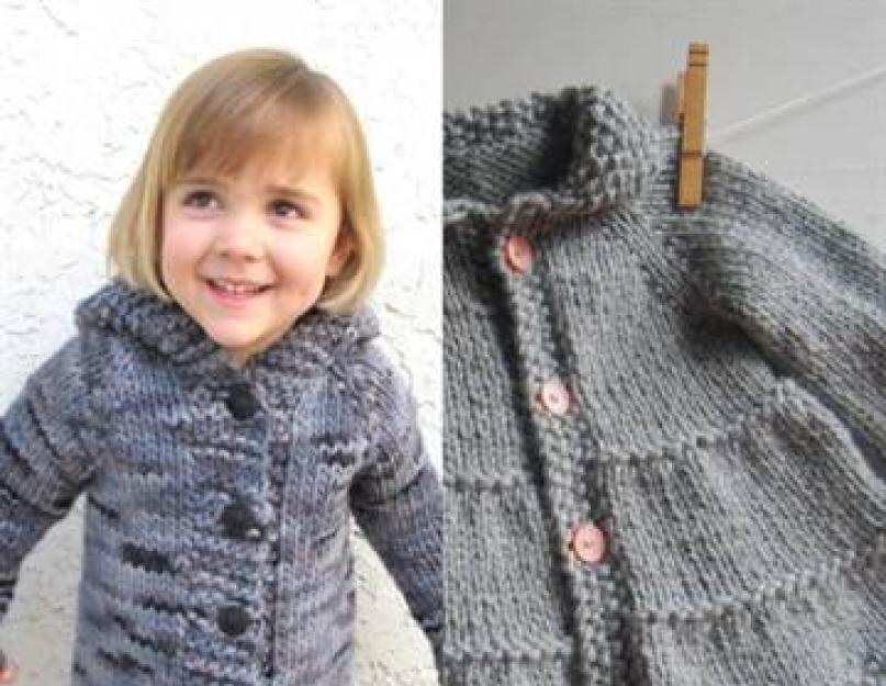 Схема вязания пальто для девочки 2 лет. Как связать детское пальто спицами. Видео МК, схемы. Схемы и описание этапов вязания пальто для девочек