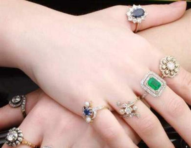 Самые красивые обручальный кольца и их знаменитые владелицы. Самые дорогие кольца в мире Модные колечки