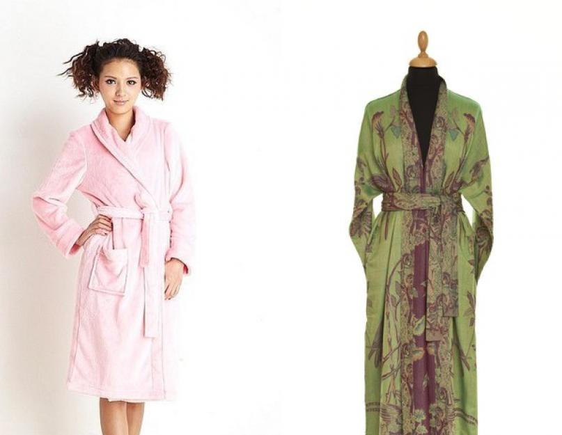 Халаты. Выбираем модный женский халат: модели и фото халатов для дома Красивый халат