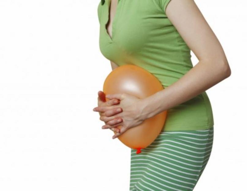 Повышенное газообразование во время беременности. Повышенное газообразование при беременности