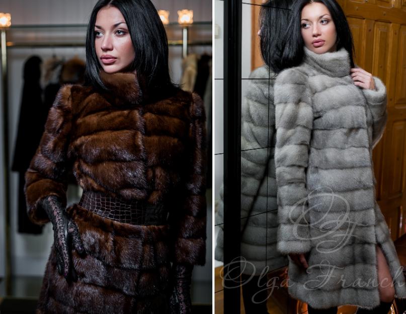 What are natural fur coats: colors, fur, styles