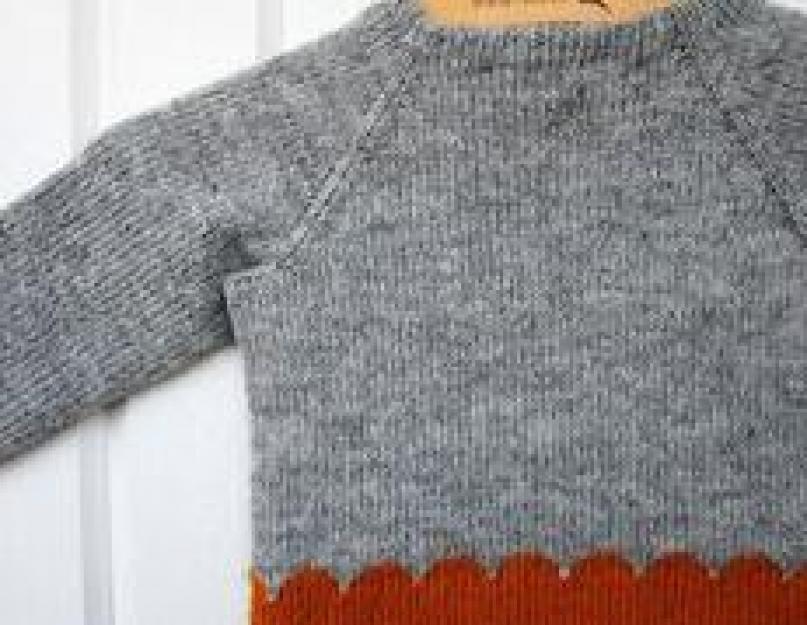 Pagrindiniai būdai ir taisyklės, kaip megzti raglano megztinį viršuje.  Vyriškas megztinis 