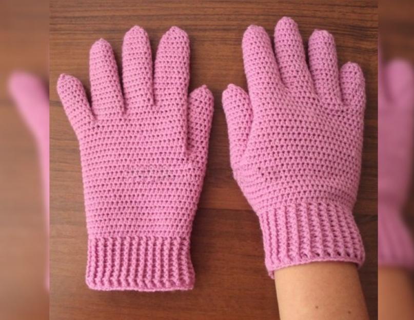 Openwork gloves made of white goat down.  How to crochet gloves for beginners: video, diagrams.  How to crochet children's, men's and women's gloves: patterns, descriptions Beautiful crocheted gloves patterns and descriptions