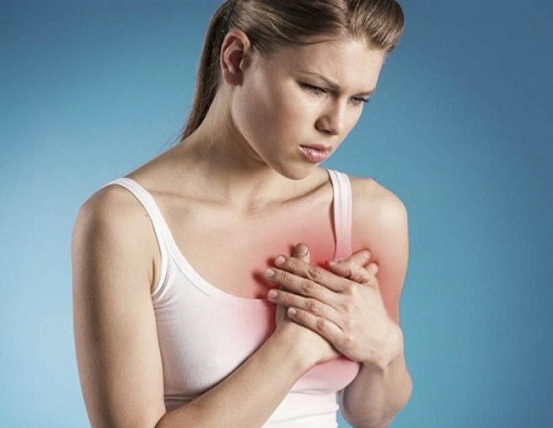 Když vás po těhotenství začnou bolet prsa.  Jaká onemocnění jsou doprovázena bolestí v mléčných žlázách?  Příčiny bolesti na hrudi
