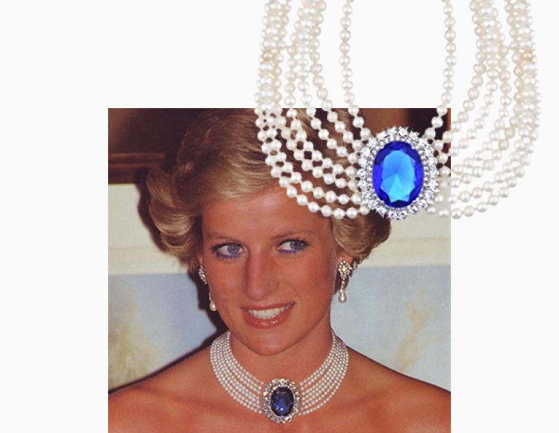 I gioielli della principessa Diana.  I gioielli della principessa Diana: i gioielli più famosi di Lady Di!  Chi vende la collana e gli orecchini della principessa Diana
