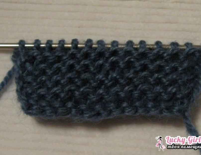 Padrão de ponto meia com agulhas de tricô.  Como tricotar ponto meia com agulhas de tricô?  Vídeo: Aprendendo a tricotar em ponto meia