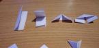 Zrób to sam jeleń przy użyciu techniki modułowego origami