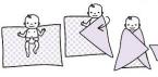 Seven options for swaddling babies and the most important rules from a pediatrician
