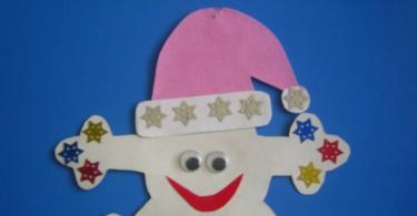 Simple New Year's crafts with children: inspiring ideas and master classes