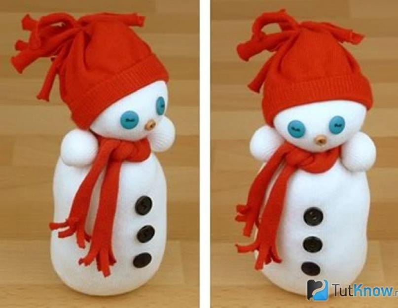Como fazer olhos de papel para um boneco de neve.  Fazendo um lindo boneco de neve de papel.  Artesanato de Ano Novo: boneco de neve de papel - guirlanda