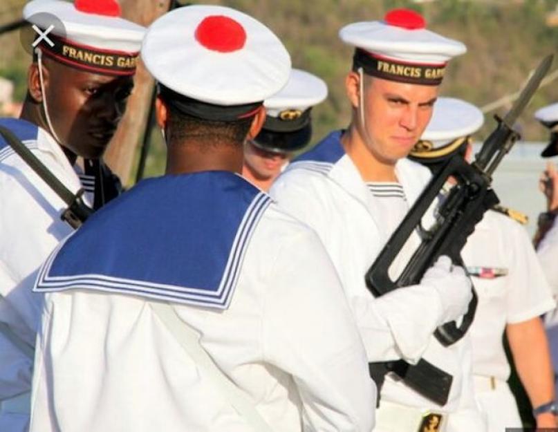 Why do English sailors have a balloon on their caps? Why is a pom-pom made on a hat? Why hats with pompoms are fashionable